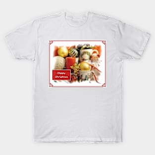 Vintage Christmas with text T-Shirt